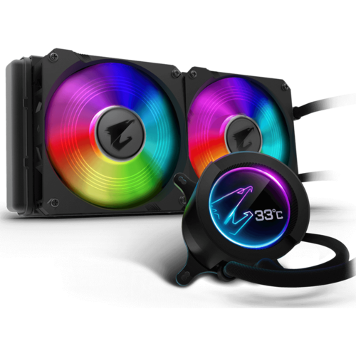 Система водяного охлаждения Gigabyte AORUS Liquid Cooler 280 S1150/1155/S1156, SS1366, S2011-3/2066, AM4, sTR4/TRX4 ( GP-ALQCO280 )