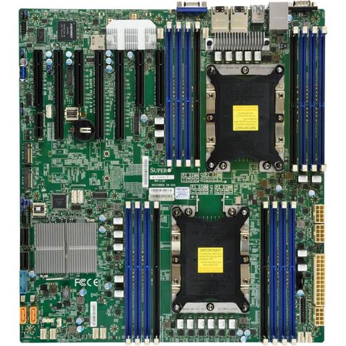 Серверная материнская плата Supermicro C624 S3647 EATX BLK MBD-X11DPH-I-B