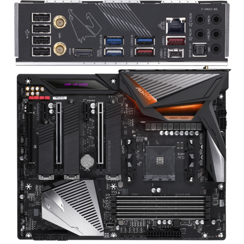 Материнская плата Gigabyte AMD X570 AM4 DDR4 ( X570 AORUS Ultra ) ATX, Ret