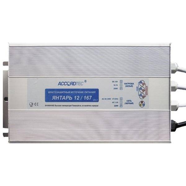 Блок питания AccordTec Янтарь 12/167