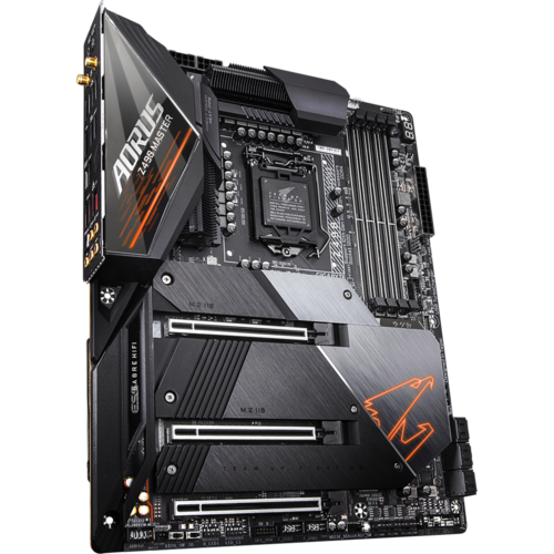 Материнская плата Gigabyte Z490 LGA1200 DDR4 ( Z490 AORUS Master ) ATX, Ret