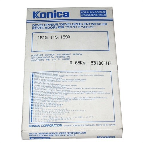 Konica Minolta 946207 оригинальный тонер (девелопер) ресурс печати - 20 000 страниц, черный
