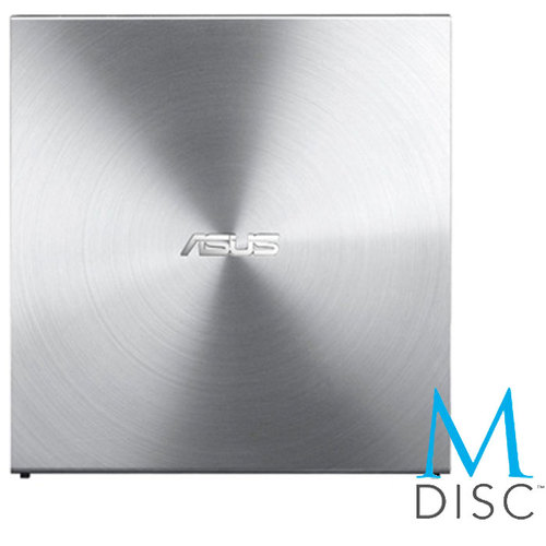 Оптический привод USB ASUS, Silver, SDRW-08U5S-U/SIL/G/AS DVD±R/±RW USB 2.0