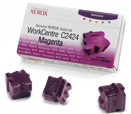 Xerox 108R00661 оригинальные твердые чернила ресурс печати - 3 400 страниц, пурпурный