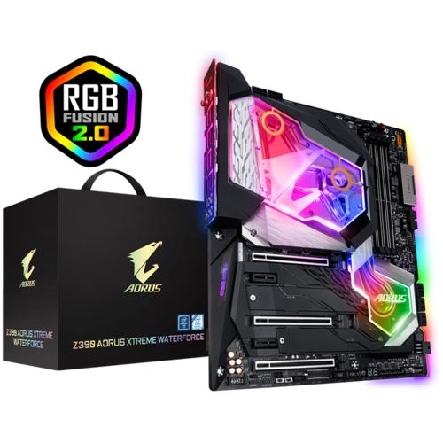 Материнская плата Gigabyte Z390 LGA1151v2 DDR4 ( Z390 AORUS Xtreme Waterforce ) ATX, Ret