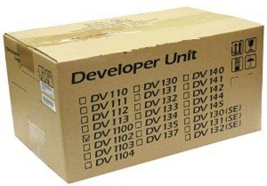Kyocera DV-1100 оригинальный узел проявки ресурс печати - 100 000 страниц, черный