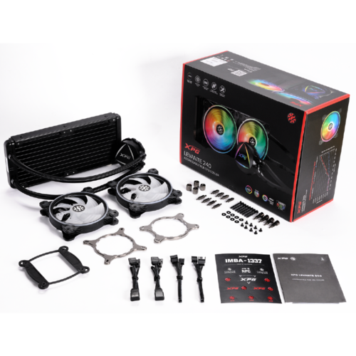 Система водяного охлаждения ADATA XPG Levante 240 S1150/1155/S1156, SS1366, S2011-3/2066, AM4 ( LEVANTE240-BKCWW )