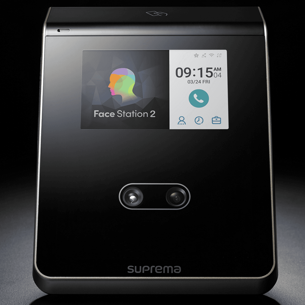 Անկախ վերահսկիչ Wisenet FaceStation2 հետ биометрическим եւ RFID считывателями