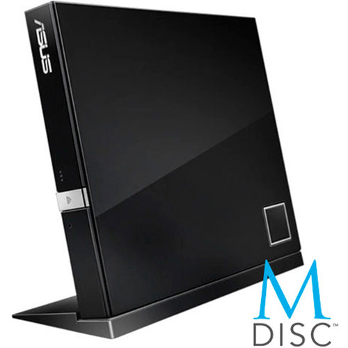 USB Optical Drive DVD-RW ASUS, Black, SBW-06D2X-U (BLK/G/AS BD±R/±RW USB 2.0)
