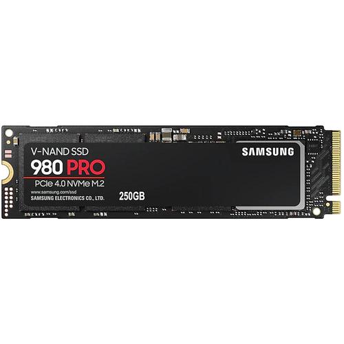 Накопитель SSD M.2 2280 PCI-E 4.0 x4 250Гб Samsung 980 Pro ( MZ-V8P250BW )