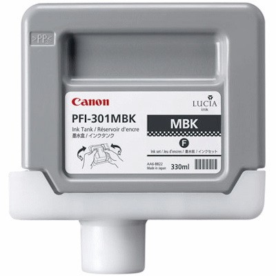 PFI-301MBk | 1485B001 струйный картридж Canon, 330 мл, матовый-черный