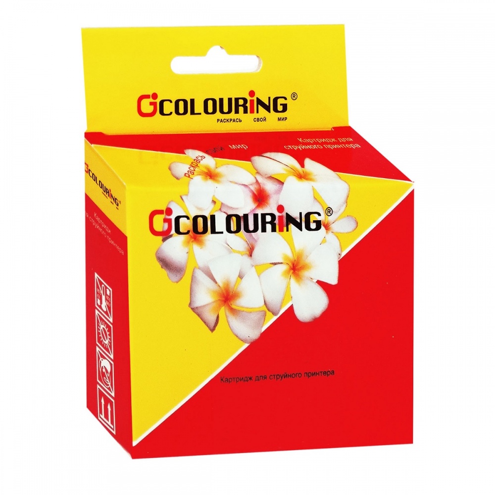 Струйный картридж Colouring CG_LC1000BK/LC970BK_BK, 350 стр., аналог LC-970BK Black, черный