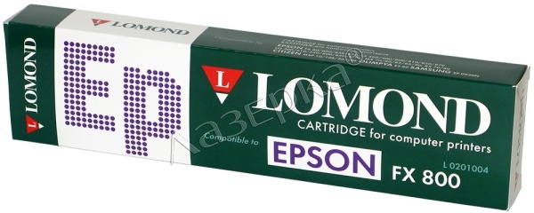 Lomond FX-800 Ribbon | C13S015637BA матричный картридж, 4М знаков, черный